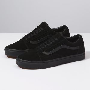 Vans Erkek Spor Ayakkabı Suede Old Skool Siyah | 95221-459